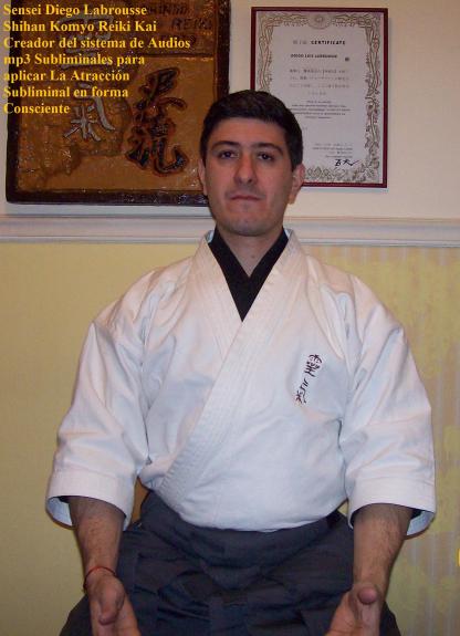 sensei diego labrousse en su dojo explicando el poder del secreto y su relacion con la ley de la atracci&oacute;n